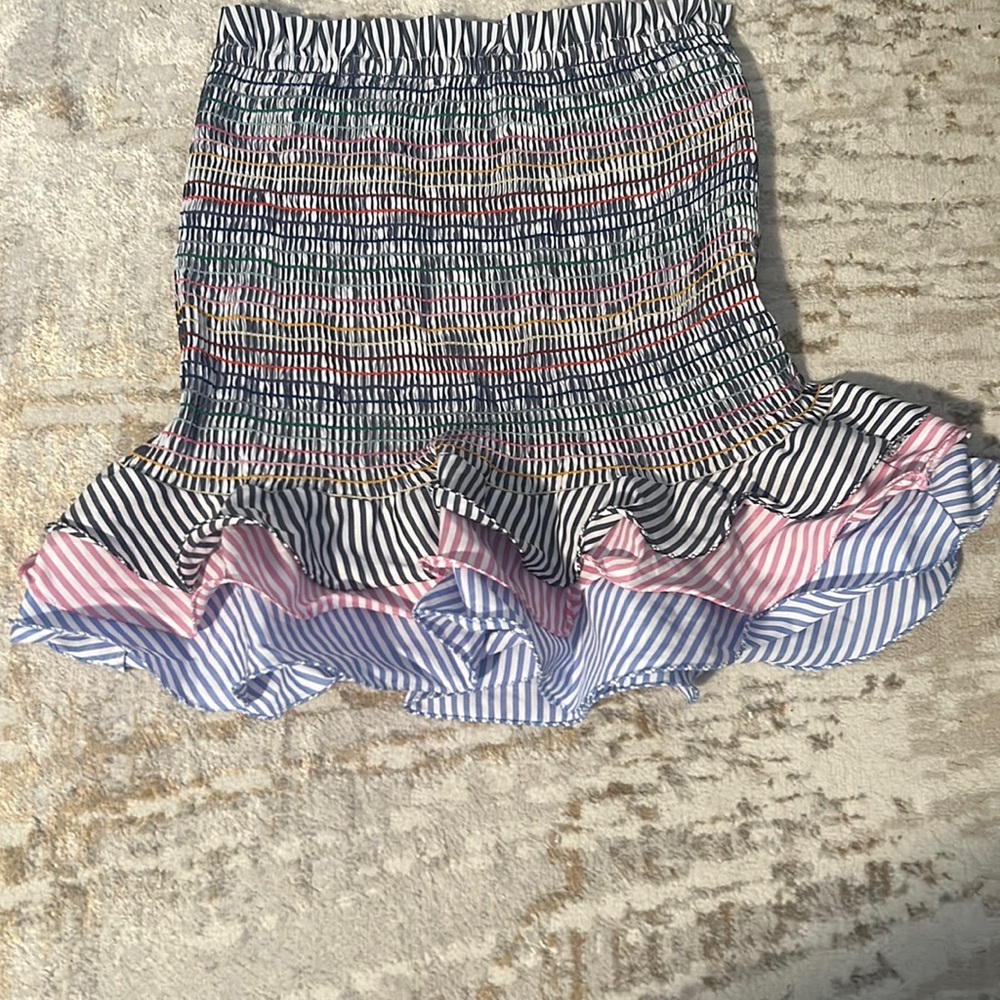 Do+Be Multicolor Bubble Mini Skirt